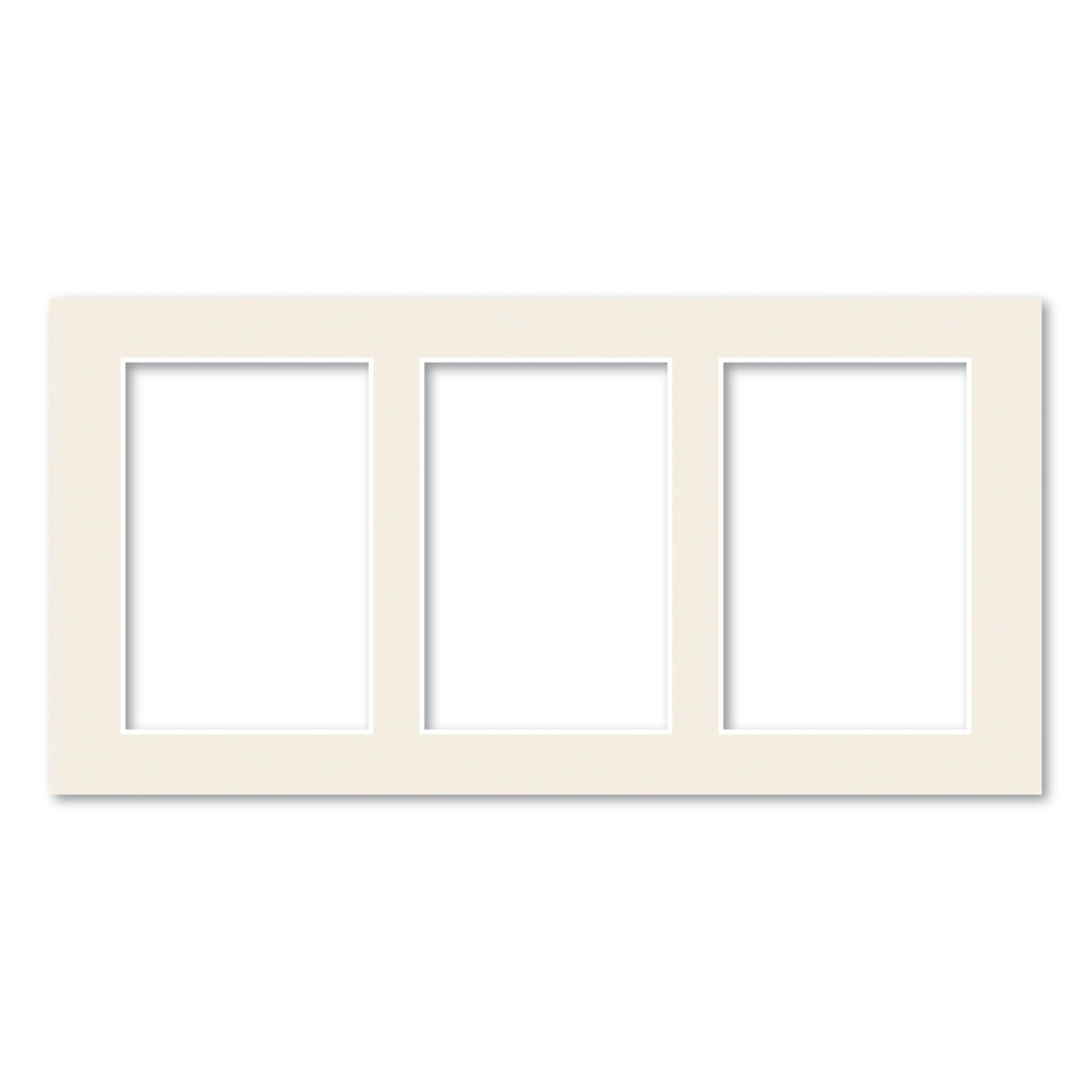 3 Window (4 x 6in) Collage Photo Mat Board - Image 3