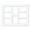 8 Window (3 x 4in) Collage Photo Mat Board