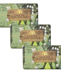 Anniversary Lily of the Valley Soap Bar Bundle Pack (3 x 190g) – The English Soap Company