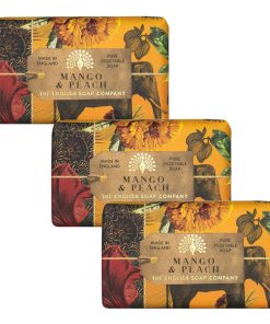 Anniversary Mango & Peach Soap Bar Bundle Pack (3 x 190g) – The English Soap Company