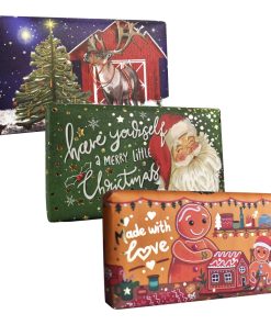 Christmas Delights Trio Soap Bar Value Pack - The English Soap Company