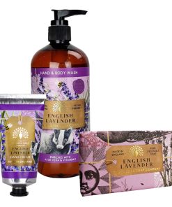 English Lavender Hand Cream, Soap & Wash Bundle - The English Soap Company