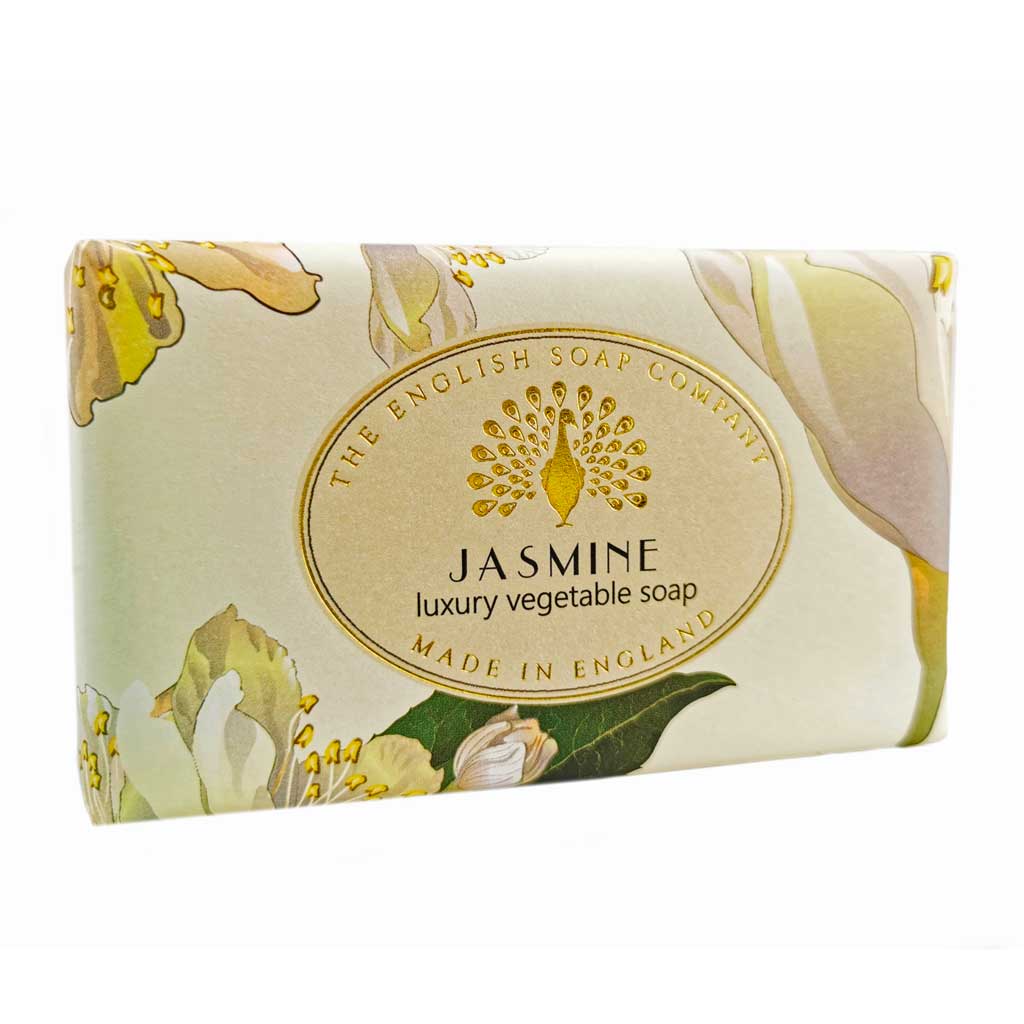 English Soap Company - Jasmine Soap Bar & Candle Bundle - Image 3