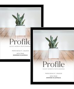 Eternal Black Metal Frame Value Pack 8x10 (2 pack bundle)