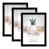 Eternal Black/Rose Gold Metal Frame Value Pack 5x7 (3 pack bundle)