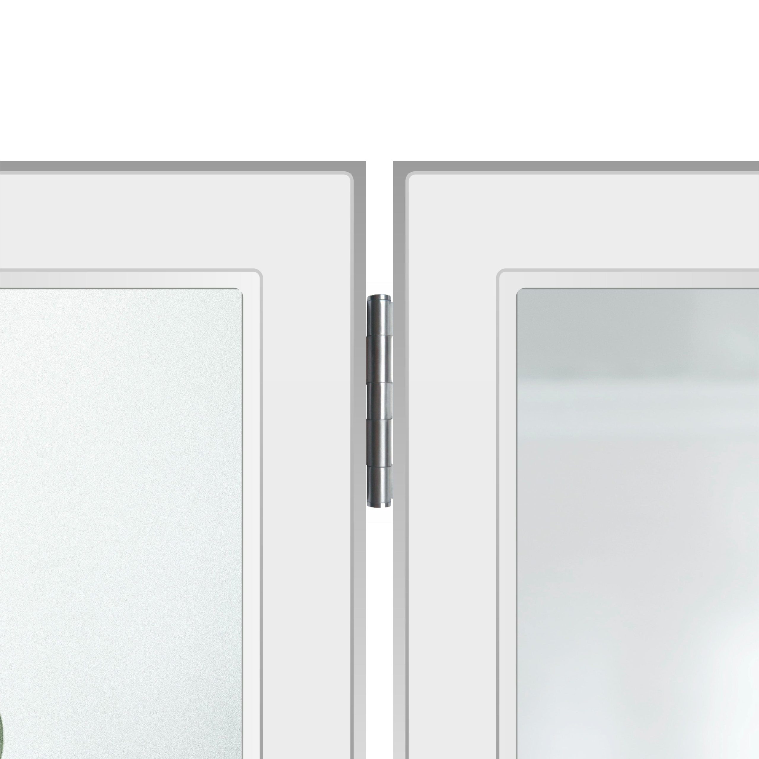 Eternal Hinged Triple White Metal Photo Frame - Image 3