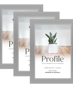 Eternal Silver Metal Frame Value Pack 4x6 (3 pack bundle)