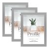 Eternal Silver Metal Frame Value Pack 5x7 (3 pack bundle)