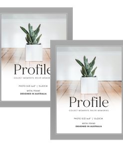 Eternal Silver Metal Frame Value Pack 6x8 (2 pack bundle)