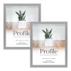 Eternal Silver Metal Frame Value Pack 8x10 (2 pack bundle)