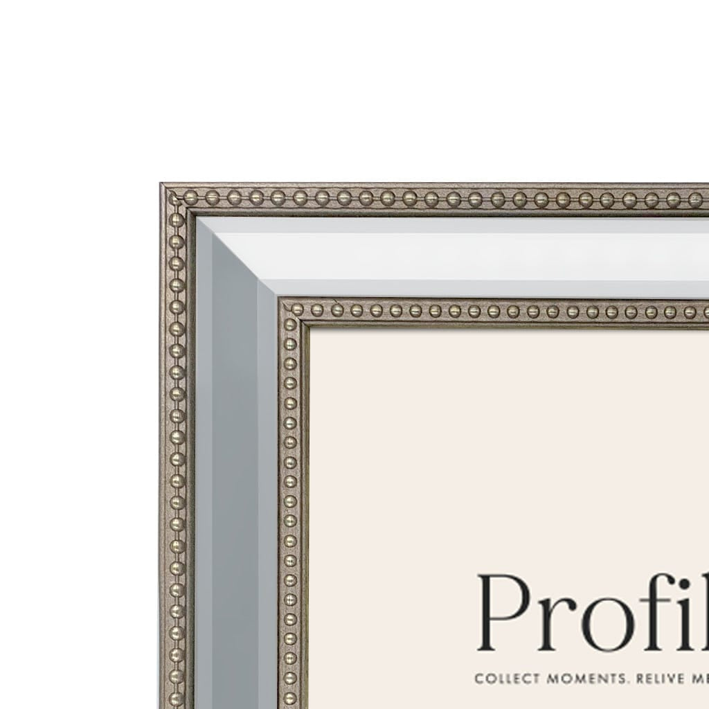 Etoile Champagne Beaded Mirror Photo Frame - Image 3