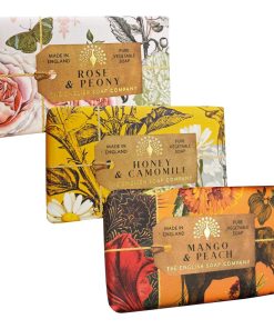 Favourites Trio Soap Bar Value Pack Bundle - The English Soap Company