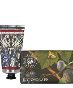 Fig & Grape Hand Cream & Soap Bundle - Royal Kew Gardens