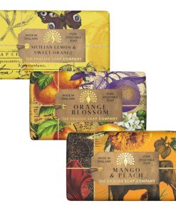 Fruity Feelings Trio Soap Bar Value Pack Bundle - The English Soap Company