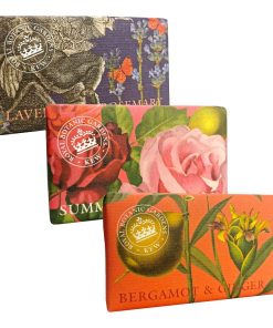 Gourmet Luxuries Trio Soap Bar Value Pack - Royal Kew Gardens