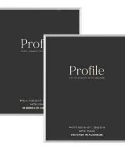 Habitat Silver Metal Frame Value Pack 8x10 (2 pack bundle)