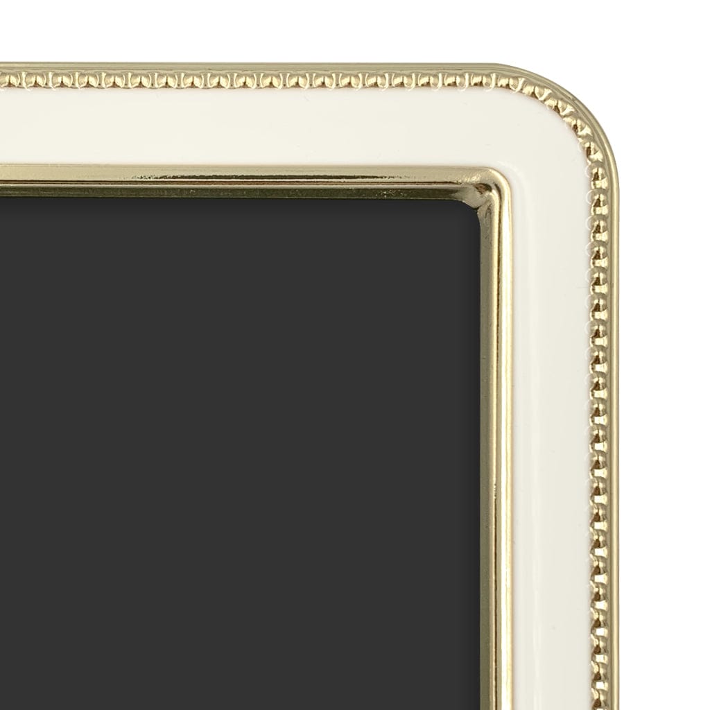 Heirloom White-Gold Beaded Metal Photo Frame Bundle – 8x10in (2 Pack) - Image 3