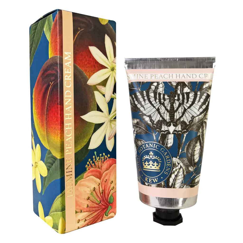 Jasmine & Peach Hand Cream, Soap & Wash Bundle - Royal Kew Gardens - Image 3