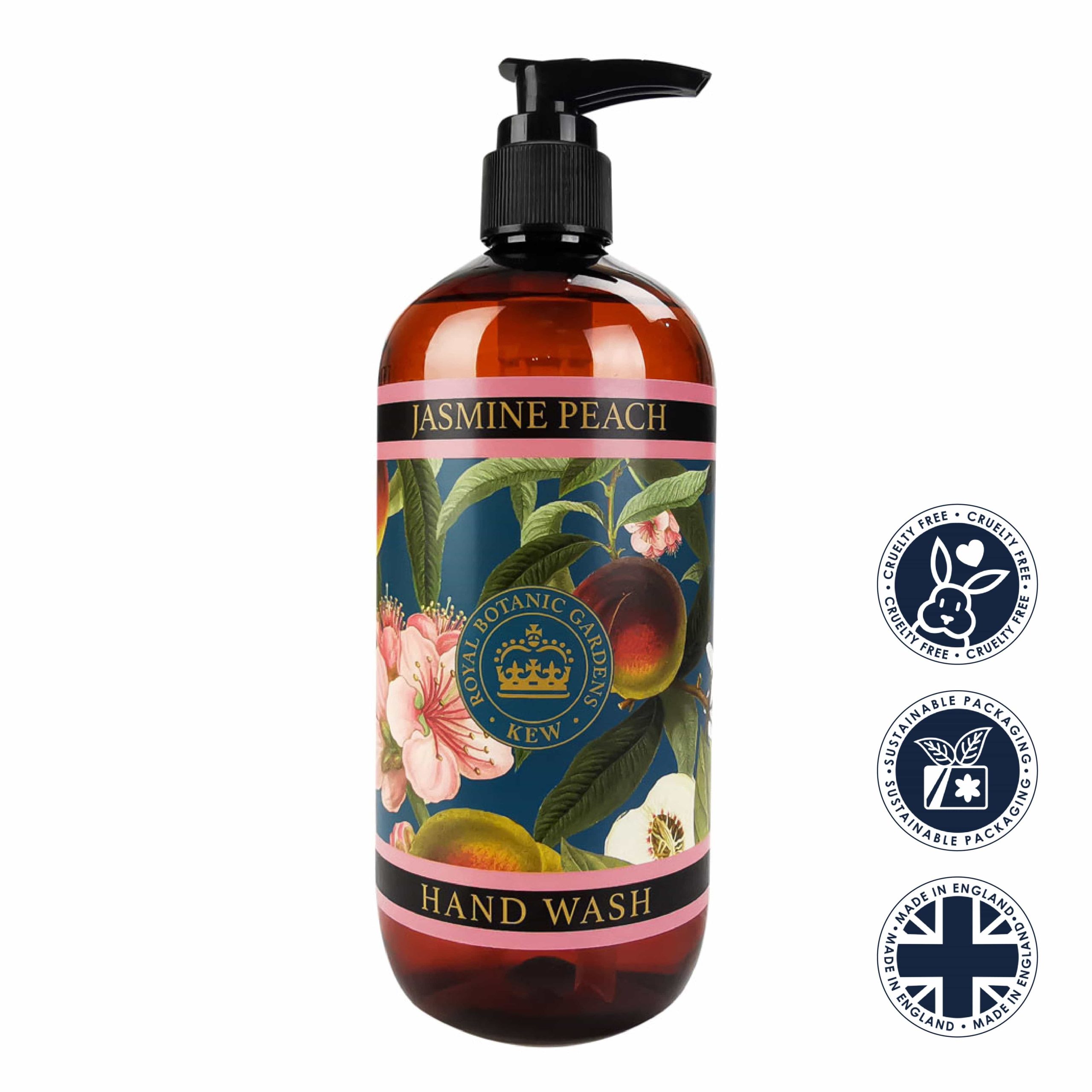 Jasmine & Peach Hand Wash - Kew Gardens Collection