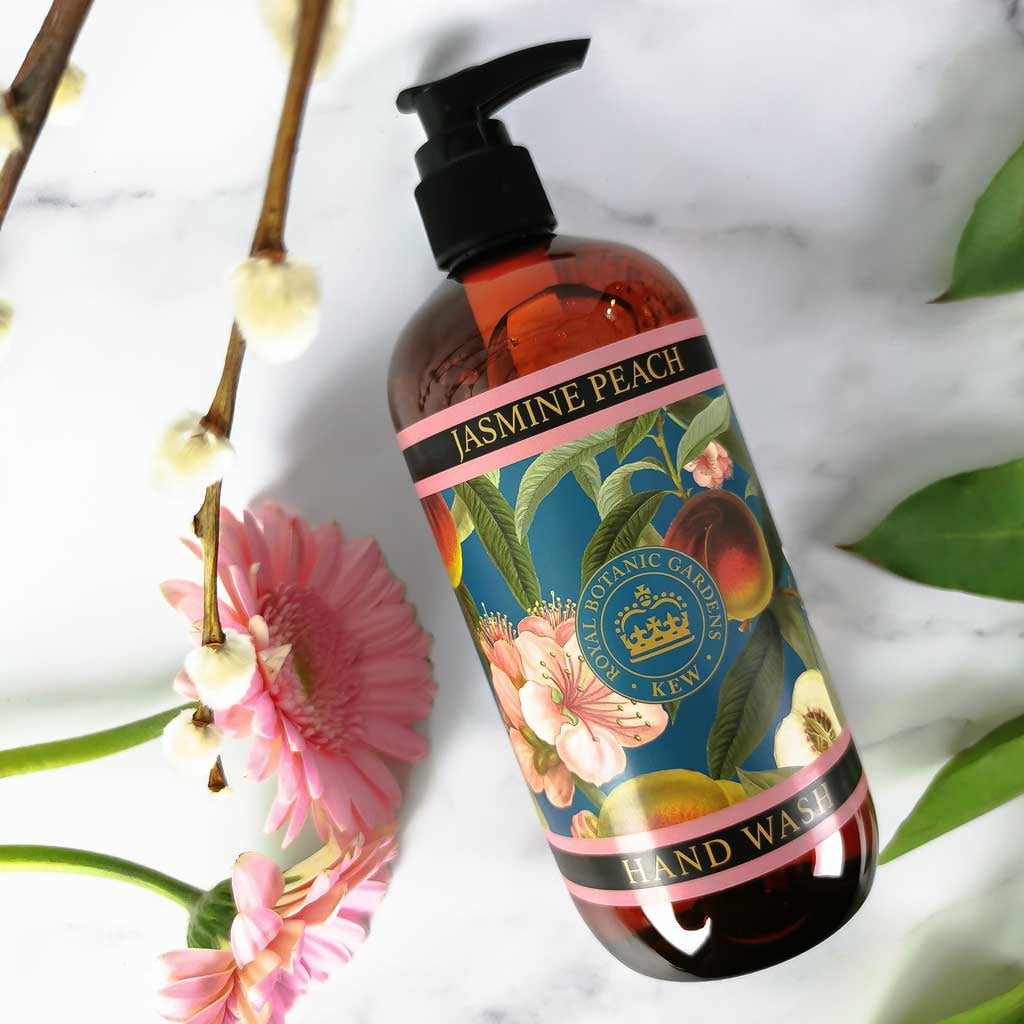 Jasmine & Peach Hand Wash - Kew Gardens Collection - Image 2