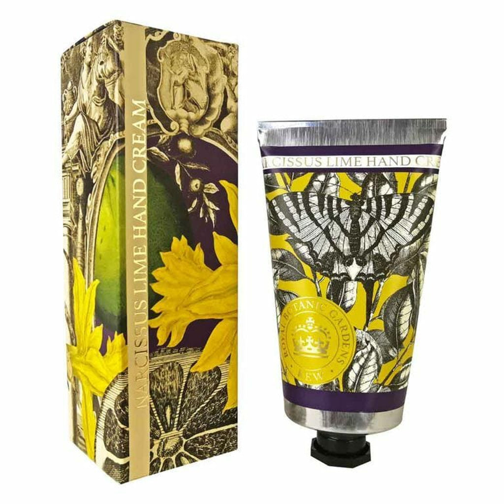 Kew Gardens Narcissus Lime Hand Cream 75ml - Image 3