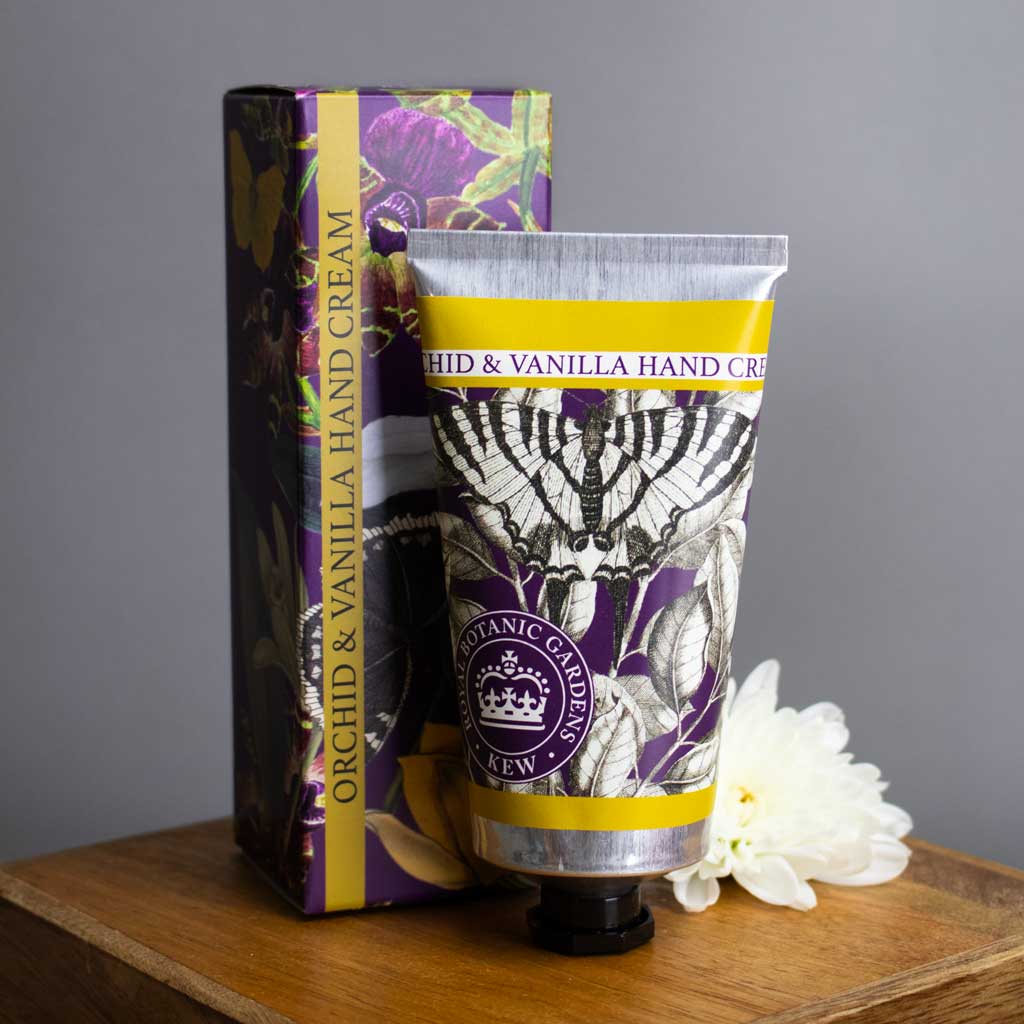 Kew Gardens Orchid & Vanilla Hand Cream (75ml) - Image 2