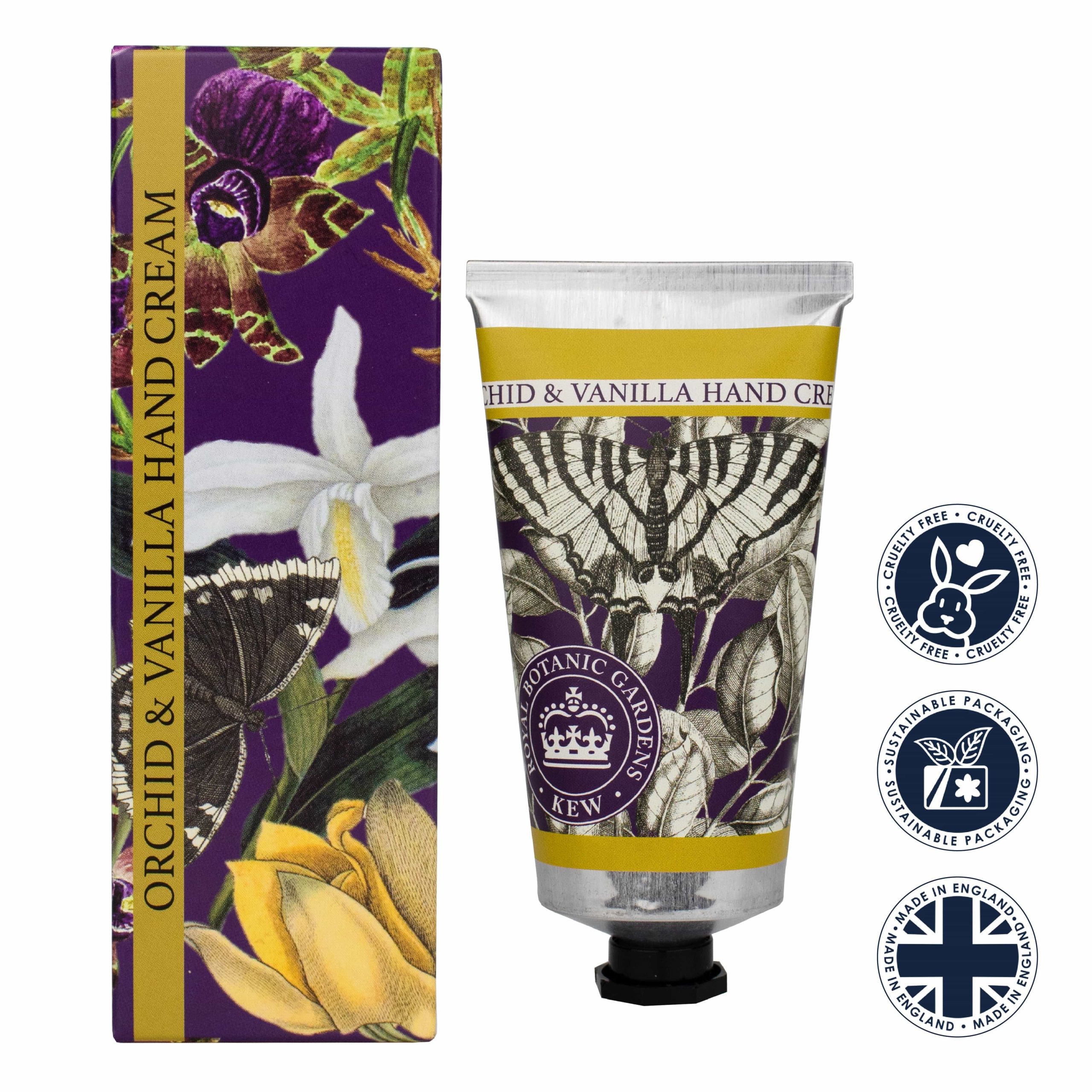 Kew Gardens Orchid & Vanilla Hand Cream (75ml)