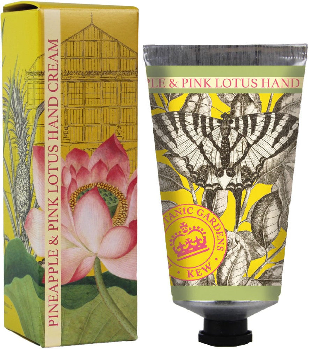 Kew Gardens Pineapple & Pink Lotus Hand Cream 75ml - Image 3