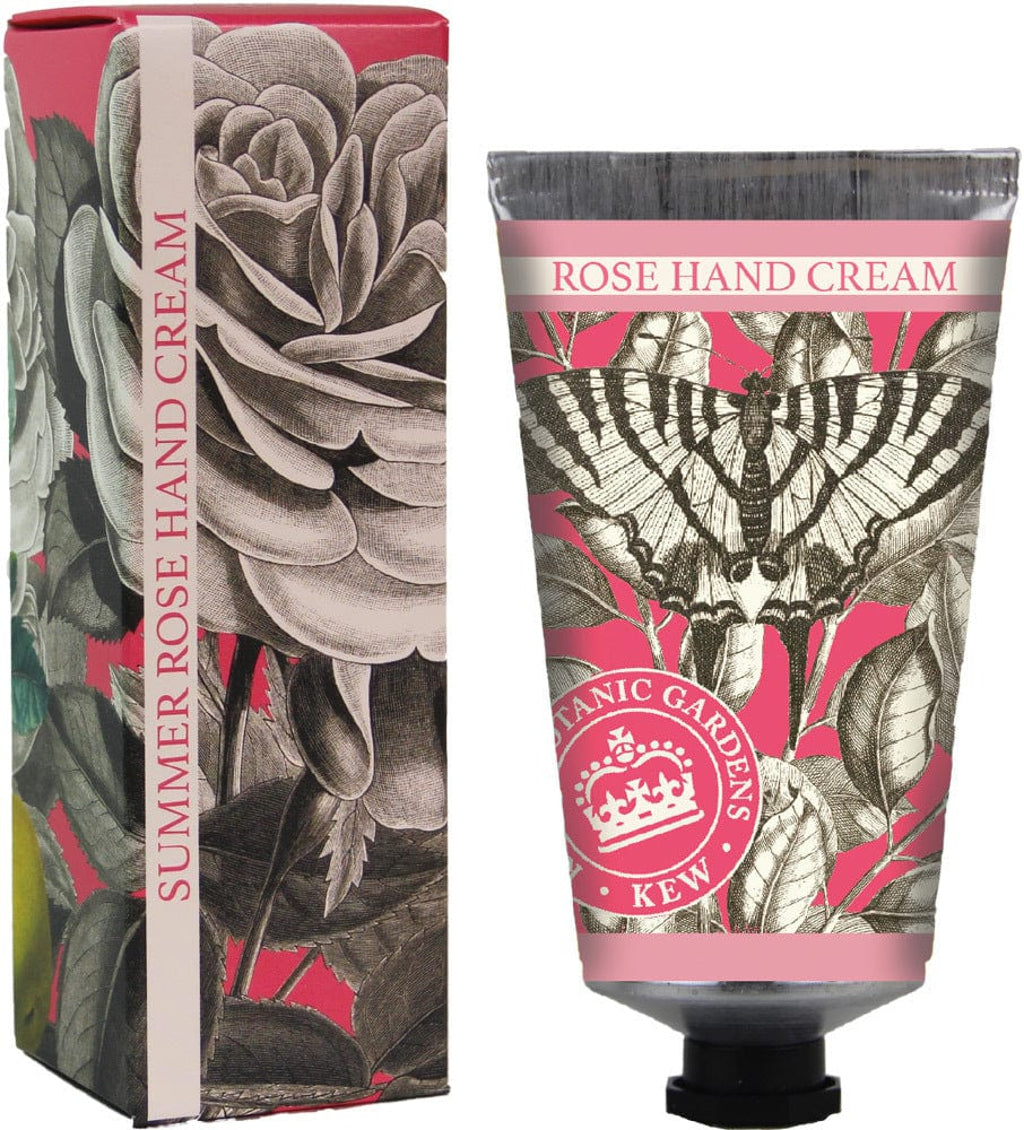 Kew Gardens Summer Rose Hand Cream 75ml - Image 3