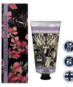 Kew Geranium & Basil Hand Cream (75ml)