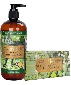 Lily of the Valley Body Wash & Soap Bar Bundle - The English Soap Company