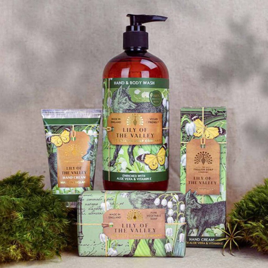 Lily of the Valley Hand Cream, Soap & Wash Bundle - The English Soap Company - Image 2