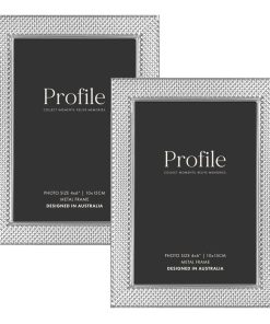 Matrix Silver Metal Frame Value Pack 4x6 (2 pack bundle)