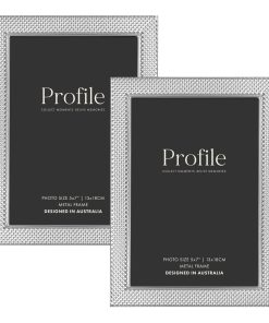 Matrix Silver Metal Frame Value Pack 5x7 (2 pack bundle)
