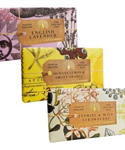 Most Adored Trio Soap Bar Value Pack Bundle - The English Soap Company