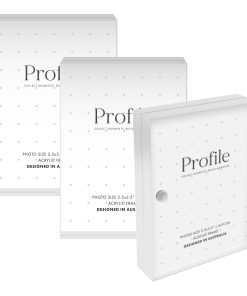 Newtown Acrylic Photo Block Set 2.5x3.5in - Pack of 3