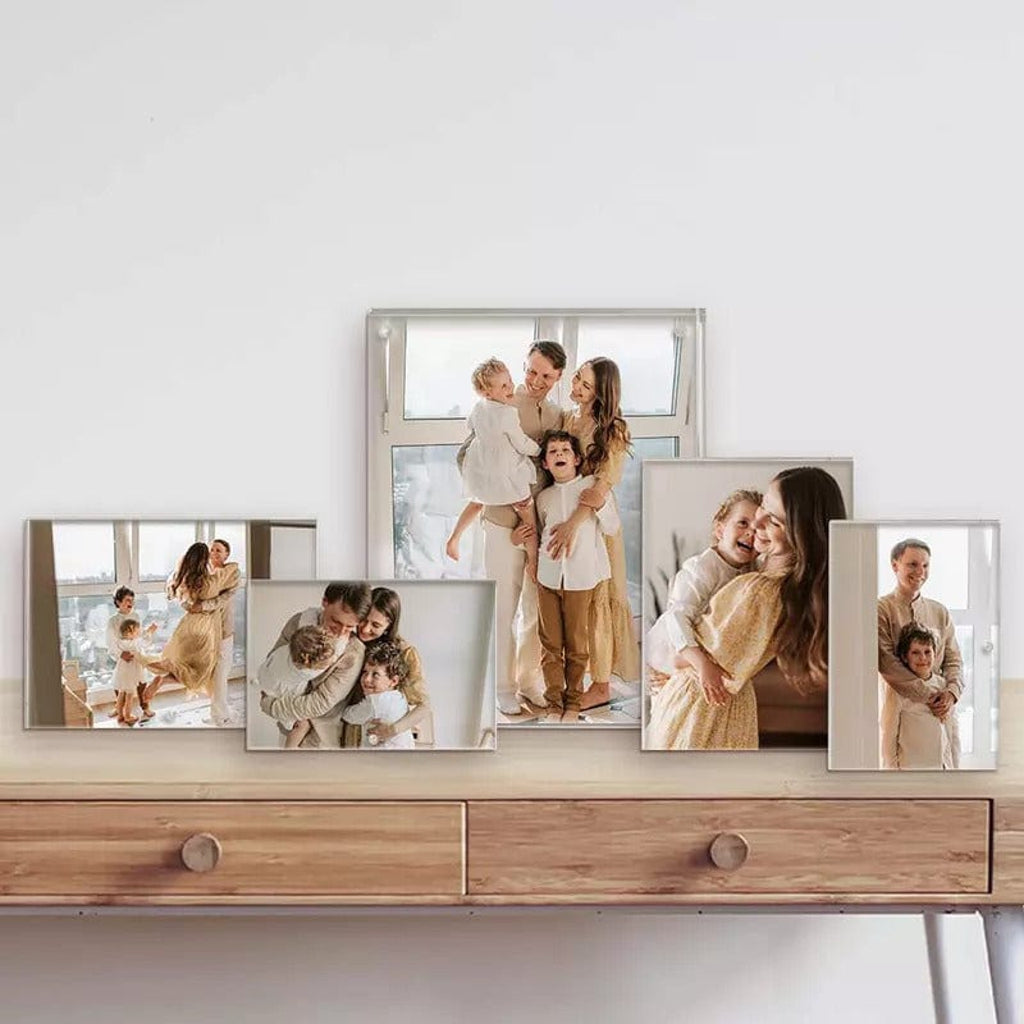 Newtown Acrylic Photo Display Block Set - Pack of 5 - Image 2