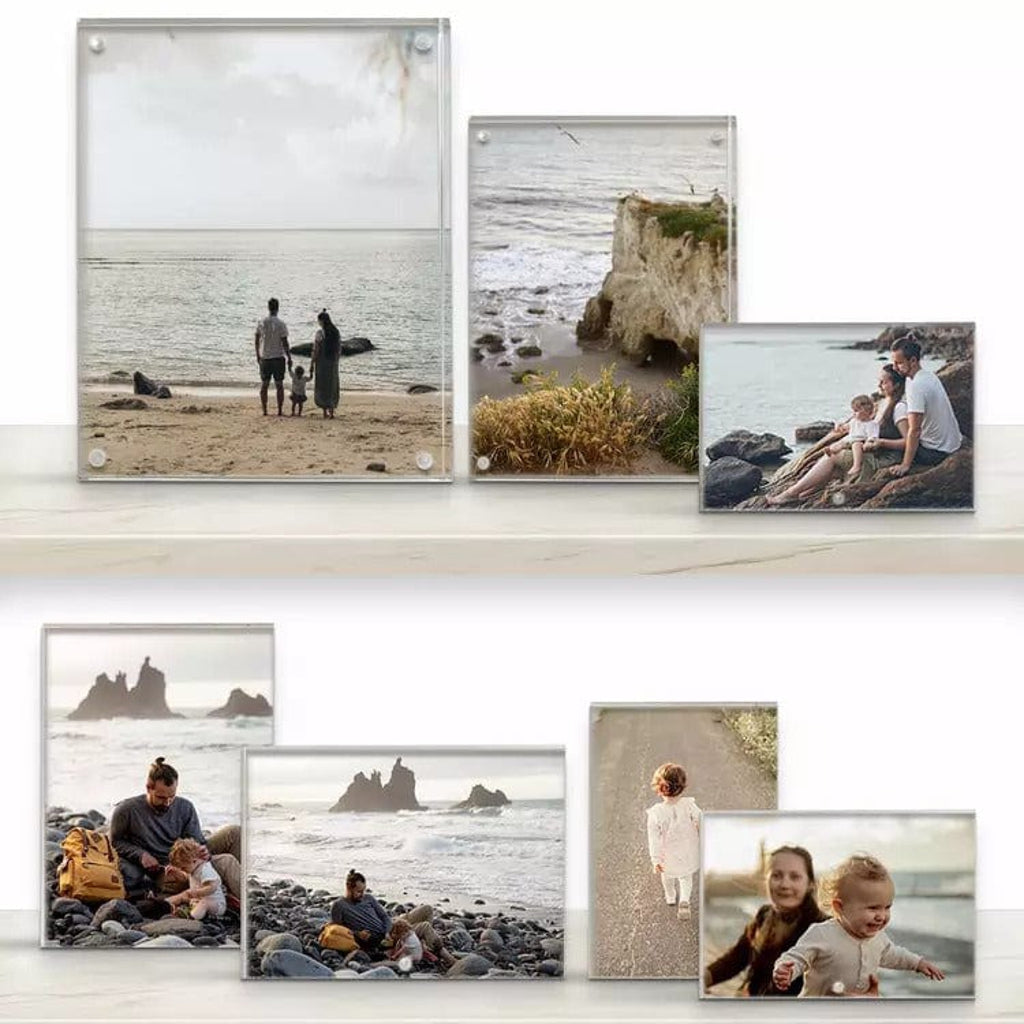 Newtown Acrylic Photo Display Block Set - Pack of 7 - Image 2