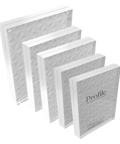 Newtown Acrylic Photo Display Block Set - Pack of 5