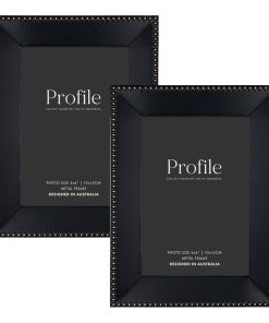 Noble Black Metal Frame Value Pack 4x6 (2 pack bundle)