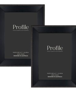 Noble Black Metal Frame Value Pack 5x7 (2 pack bundle)