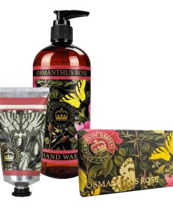 Osmanthus Rose Hand Cream, Soap & Wash Bundle - Royal Kew Gardens