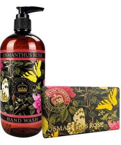 Osmanthus Rose Hand Wash & Soap Bar Bundle - Royal Kew Gardens