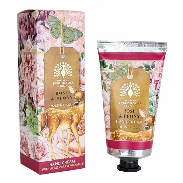 Rose & Peony Hand Cream, Soap & Wash Bundle - The English Soap Company - Image 5