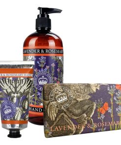 Rosemary & Lavender Hand Cream, Soap & Wash Bundle - Royal Kew Gardens