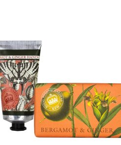 Bergamot & Ginger Hand Cream & Soap Bundle - Royal Kew Gardens