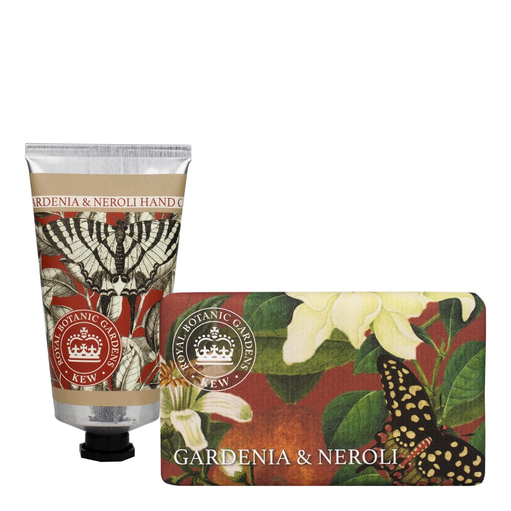 Gardenia & Neroli Hand Cream & Soap Bundle - Royal Kew Gardens