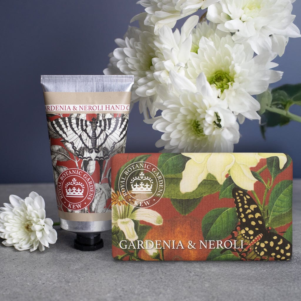 Gardenia & Neroli Hand Cream & Soap Bundle - Royal Kew Gardens - Image 2