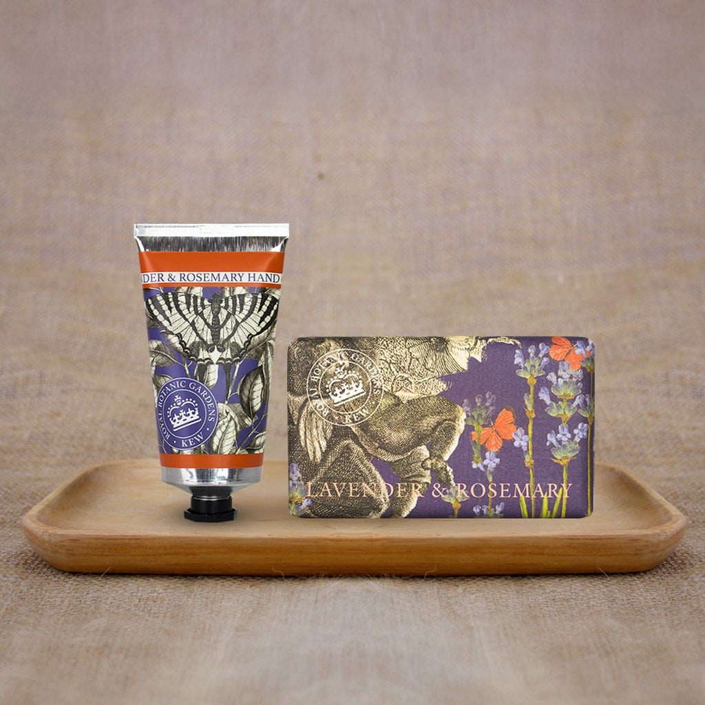 Rosemary & Lavender Hand Cream & Soap Bundle - Royal Kew Gardens - Image 2