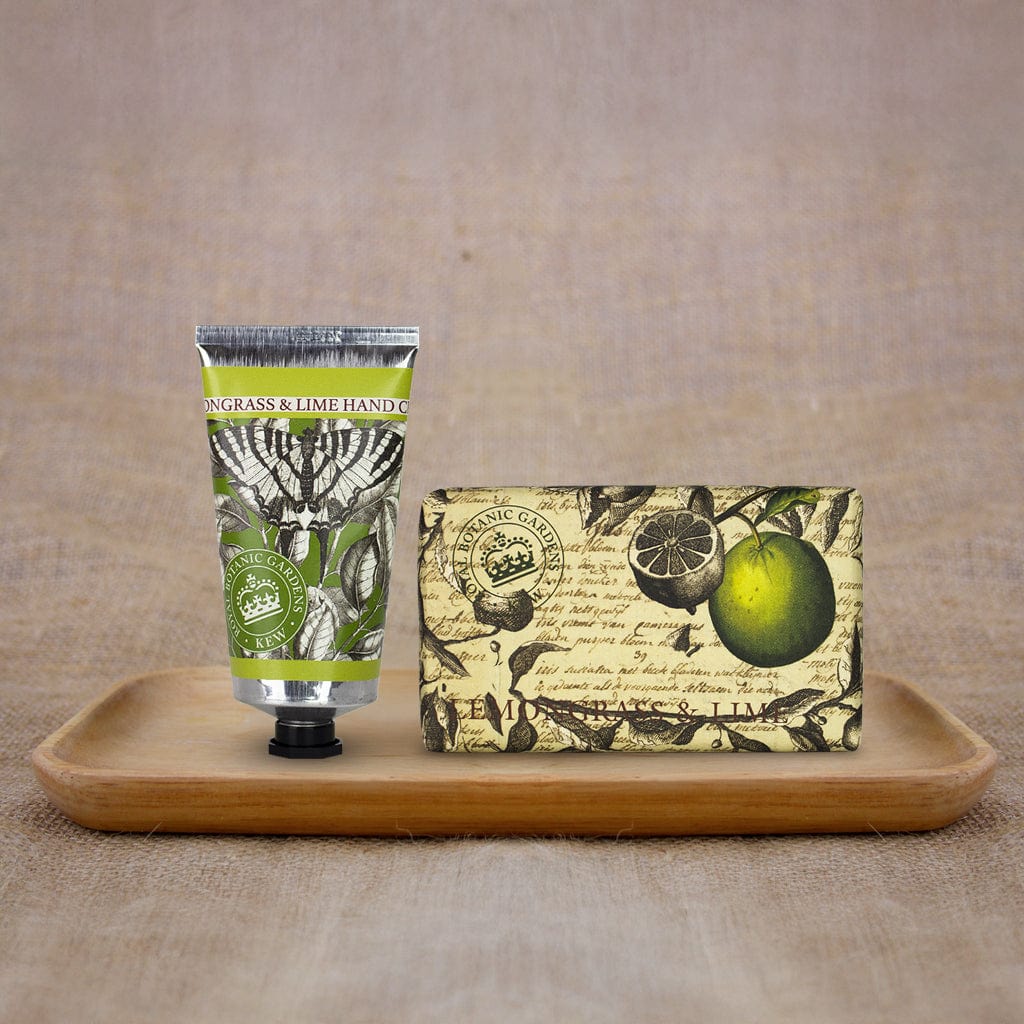 Lemongrass & Lime Hand Cream & Soap Bundle - Royal Kew Gardens - Image 2